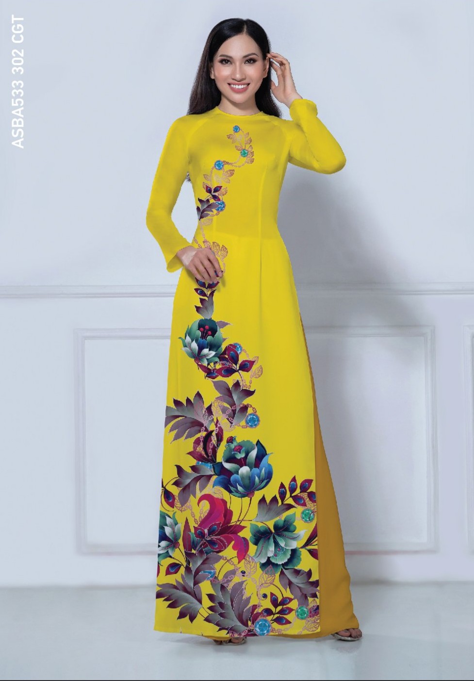 Lụa in 3D ASBA533 CGT 302