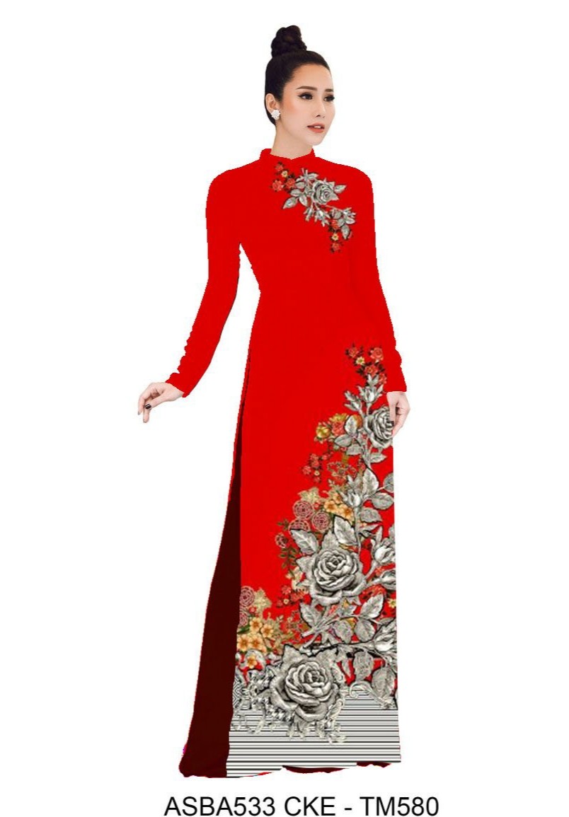 Lụa in 3D ASBA533 CKE 041