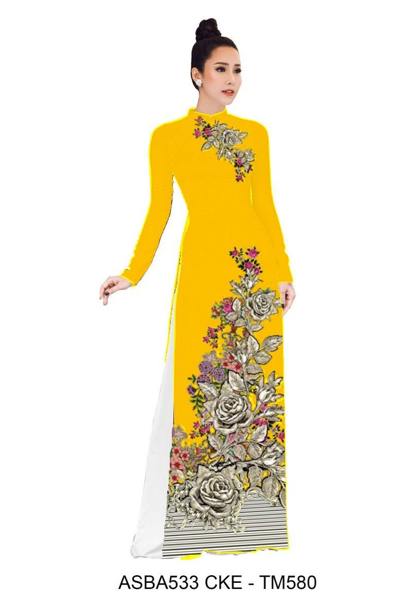 Lụa in 3D ASBA533 CKE 302